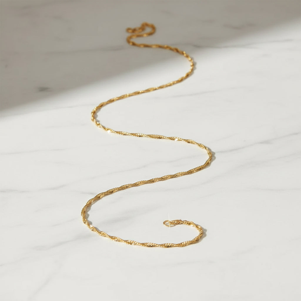 Minimalist Gold Chain Necklace