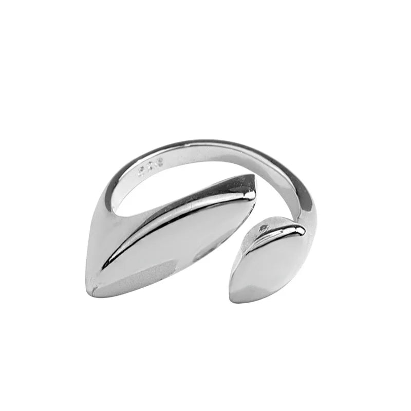 Geometric Statement Rings Set (2pcs)