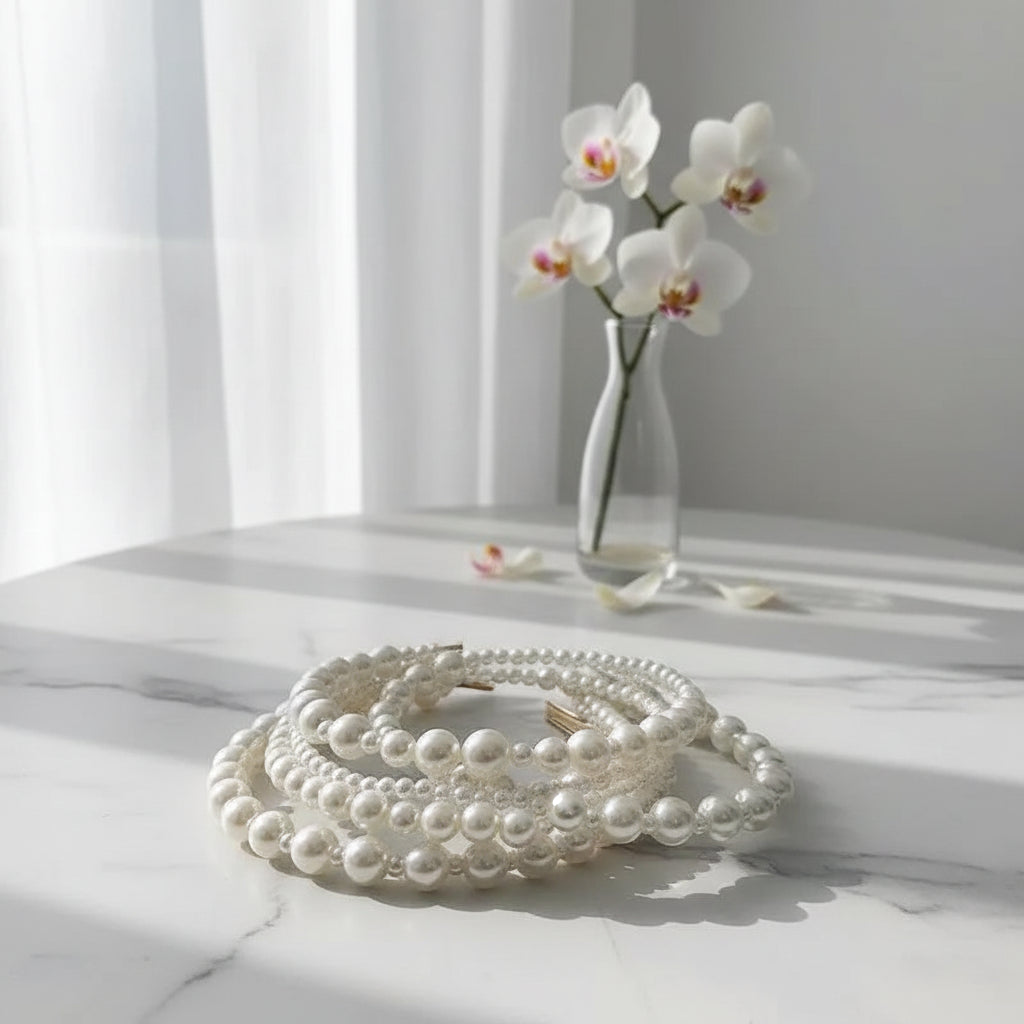 Vintage Multi-Layer Pearl Necklace