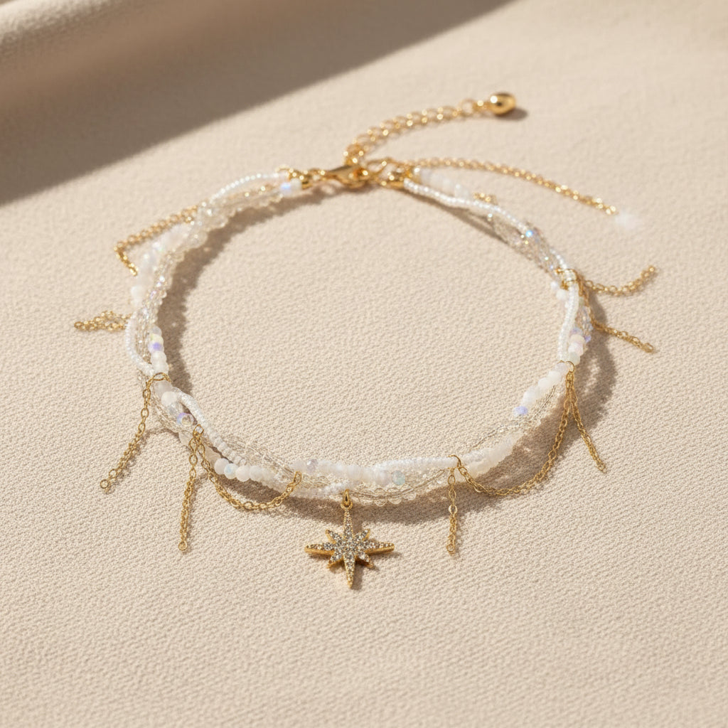 Minimalist Pearl Tassel Necklace