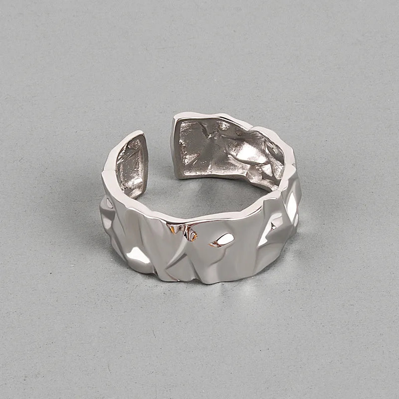 Geometric Statement Rings Set (2pcs)