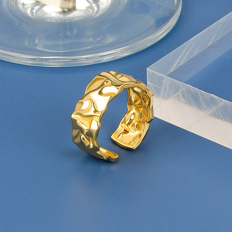 Geometric Statement Rings Set (2pcs)