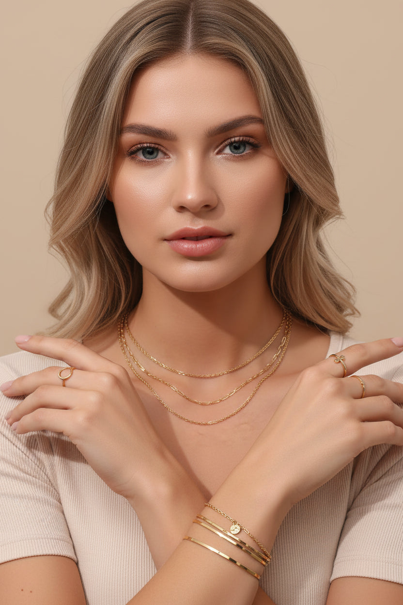 Minimalist Gold Chain Necklace