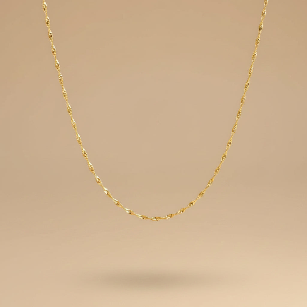 Minimalist Gold Chain Necklace